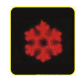 LED Motif Light, 2d Snowflake